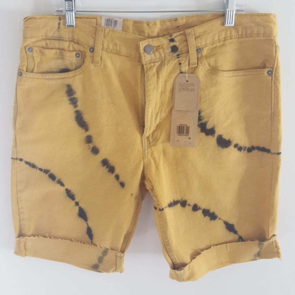 Levi's 511 slim shorts stretch cotton blend sz 36
